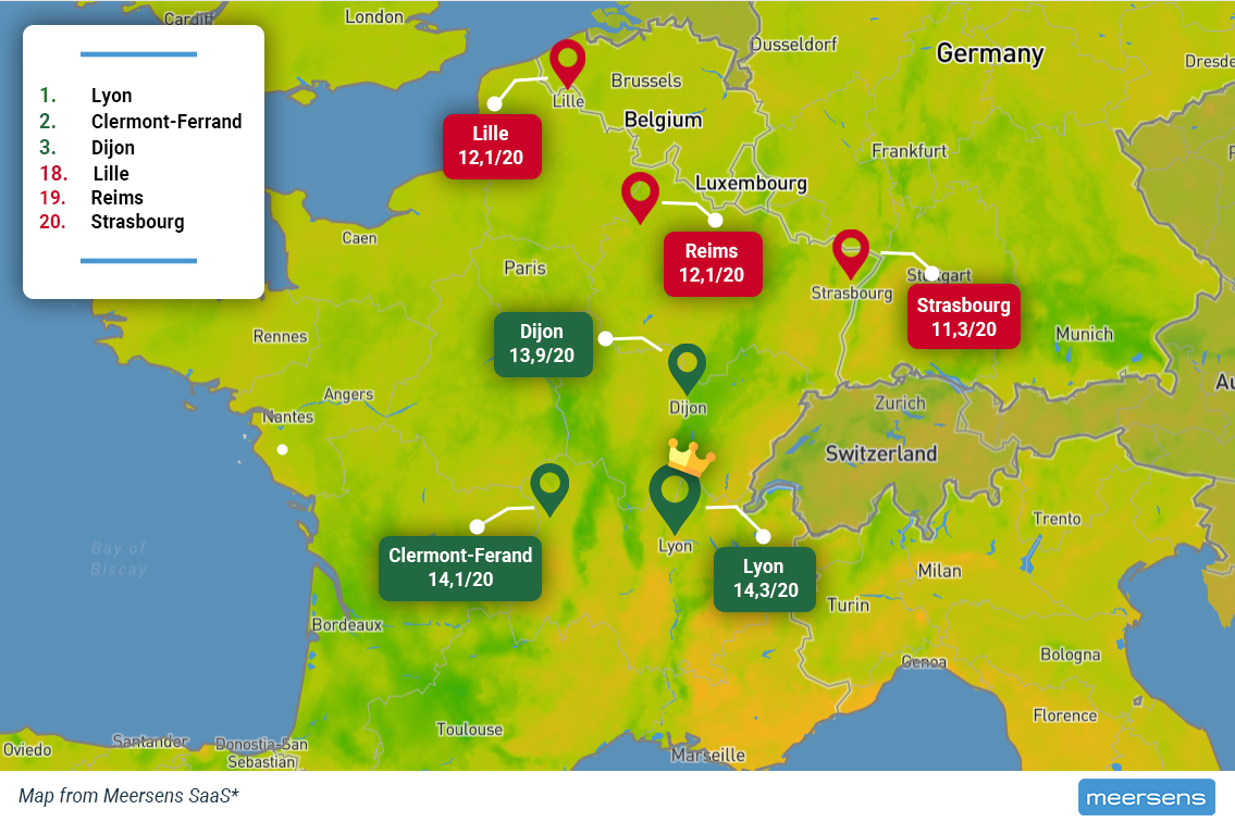 Map Ville Santé