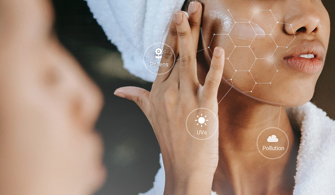 Environmental data for cosmetics