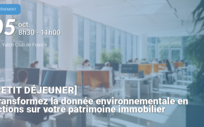 La donnée environnementale, dans et autour du bâtiment